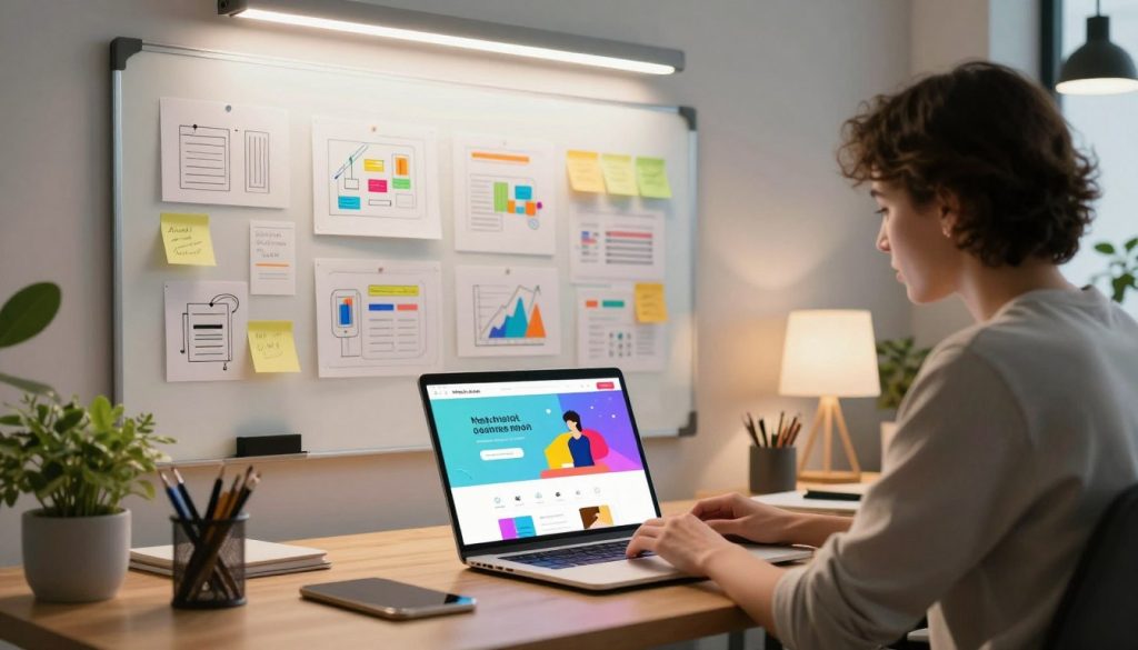 conception de site web moderne